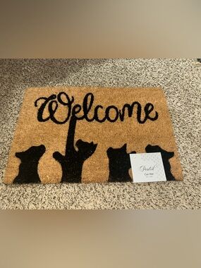 Cat Welcome Doormat